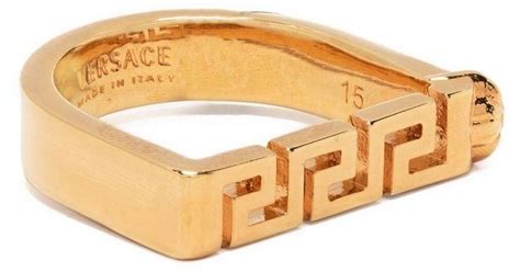 versace gouden ring